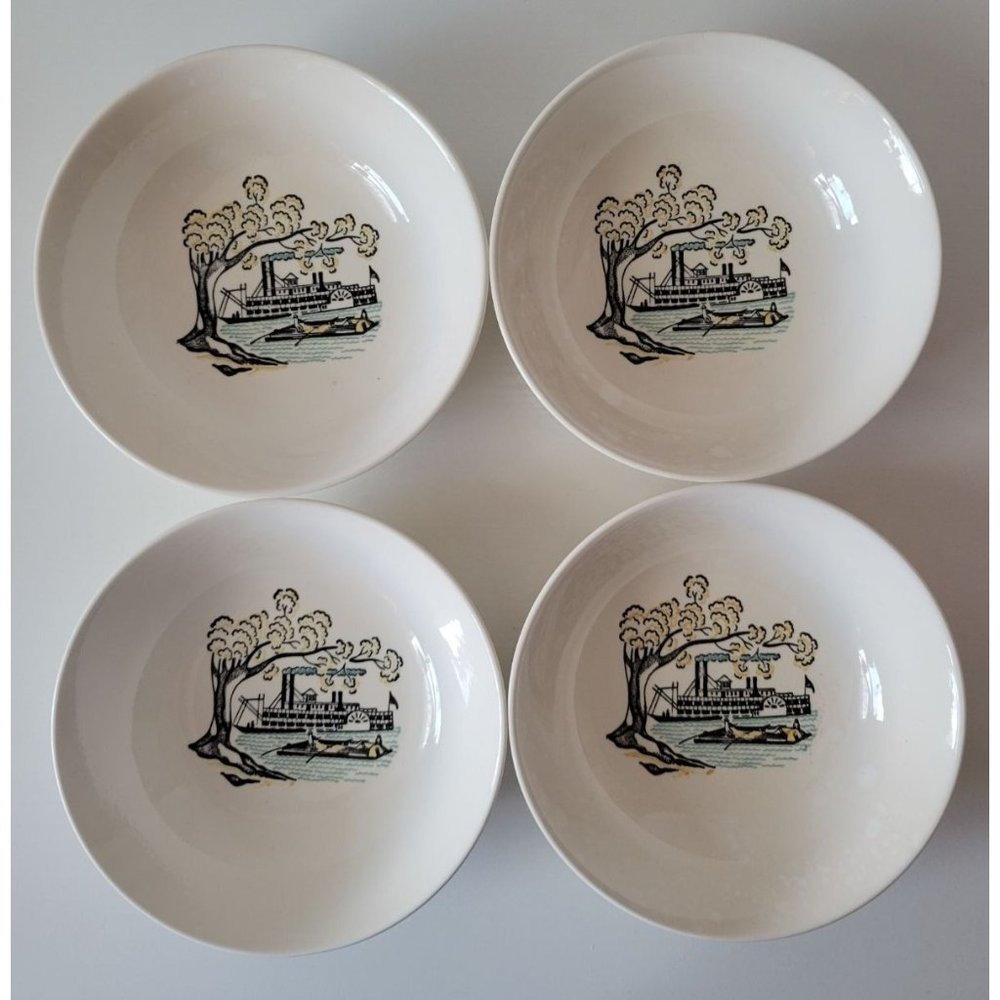 American Heritage by Marcrest Steamboat Bowls Set of 4